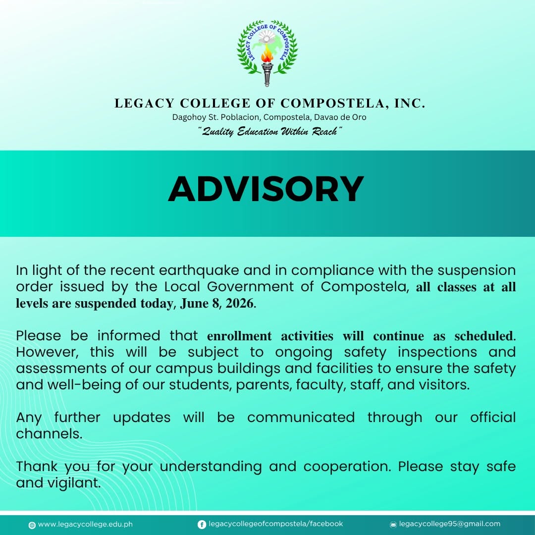 EARTHQUAKE ALERT (June 8, 2026)