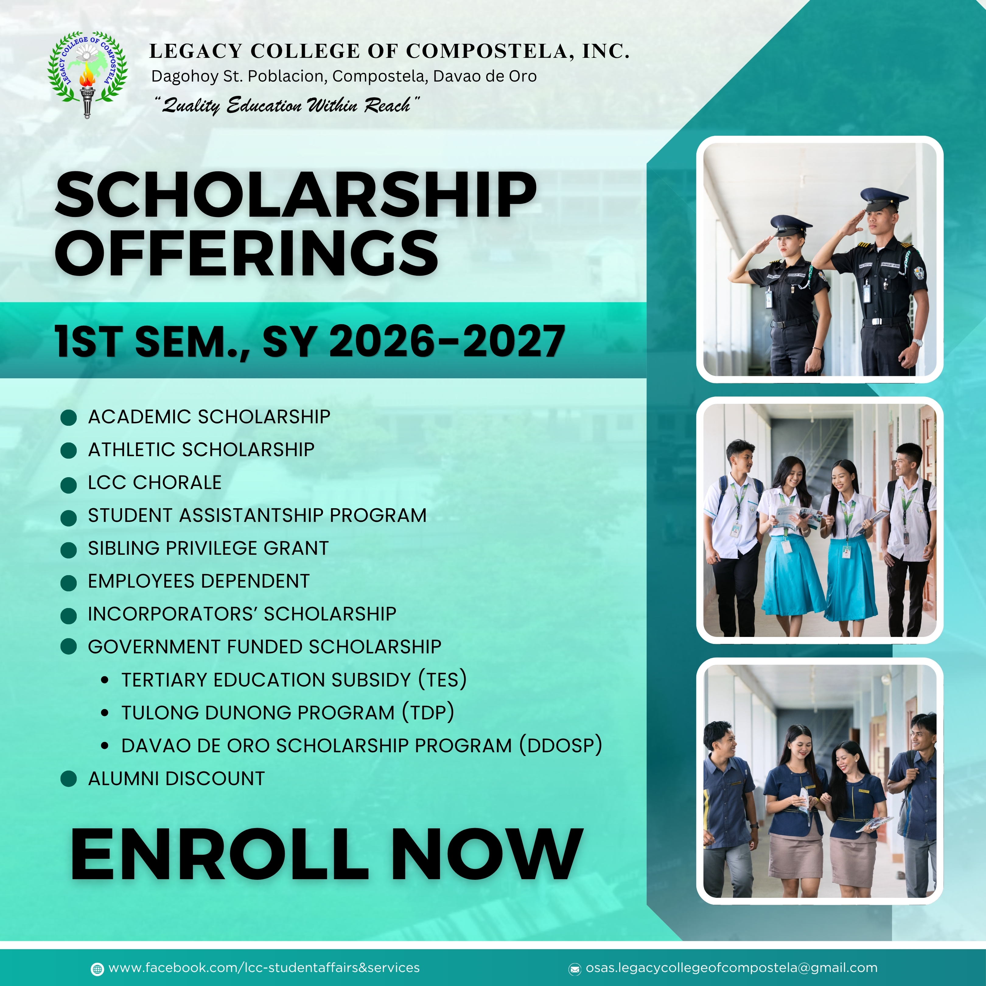 𝐒𝐜𝐡𝐨𝐥𝐚𝐫𝐬𝐡𝐢𝐩 𝐎𝐟𝐟𝐞𝐫𝐢𝐧𝐠𝐬 𝐀.𝐘. 𝟐𝟎𝟐𝟔-𝟐𝟎𝟐𝟕
