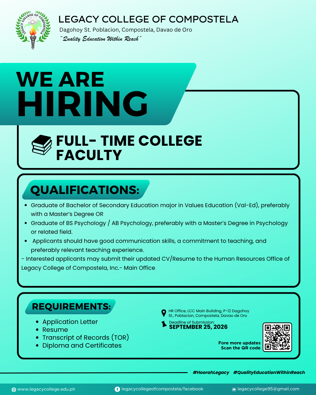 Full-time College Faculty